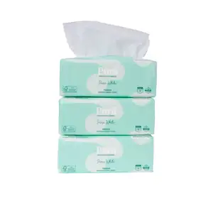 Pure White Premium Bamboo Facial Tissue - Pura