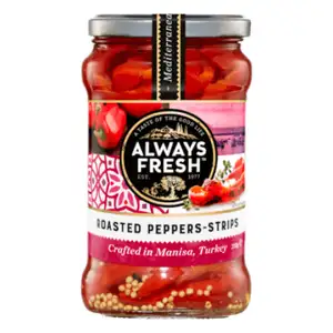 Strips Roasted Peppers - Always Fresh
