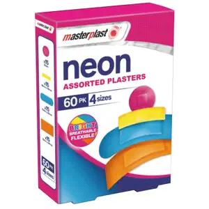 Neon Assorted Plasters - Masterplast