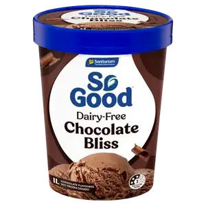 So Good Chocolate Flavoured Soy Frozen Dessert - Sanitarium