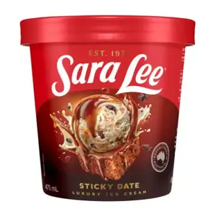 Sticky Date Ice Cream - Sara Lee
