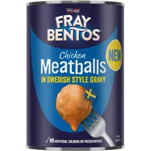Chicken Meatball in Swedish Style Gravy - Fray Bentos