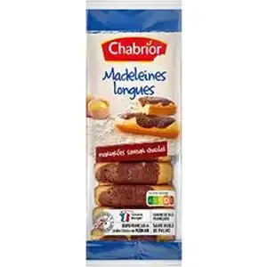 Long Madeleines Chocolate Flavor - Chabrior