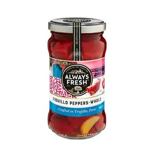 Whole Piquillo Peppers - Always Fresh
