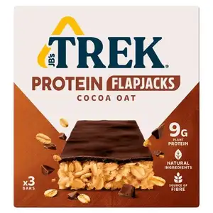 Cacao Oat Protein Flapjacks - Jb's Trek