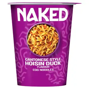 Cantonese Style Hoisin Duck Egg Noodles - Naked