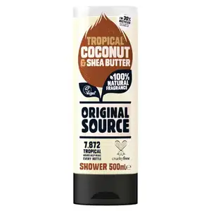 Tropical Coconut & Shea Butter Shower Gel - Original Source