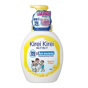 Natural Citrus Anti-Bacterial Foaming Body Wash - Kirei Kirei