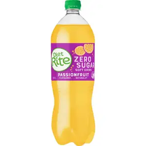 Zero Sugar Passionfruit Soft Drink - Diet Rits