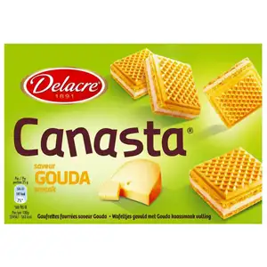 Waffles Filled with Gouda Cheese - Delacre