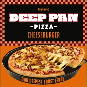 Cheeseburger Deep Pan Pizza - Iceland