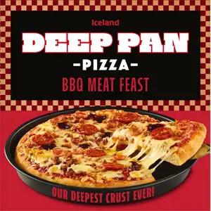 BBQ Meat Feast Deep Pan Pizza - Iceland