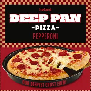 Pepperoni Deep Pan Pizza - Iceland