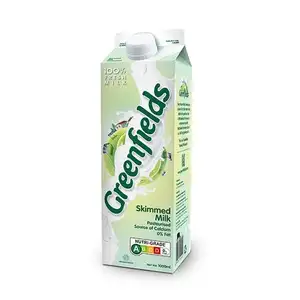 Fresh Skimmed Pasteurized Milk 1L - Greenfields