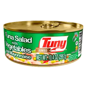 Tuna Salad with vegetables and Mayonnaise - Tuny