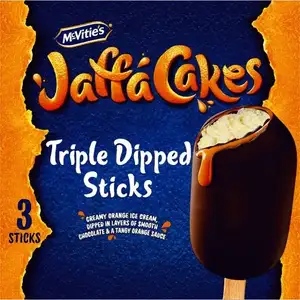 Jaffa Cakes Triple Dipped Sticks - McVitie's