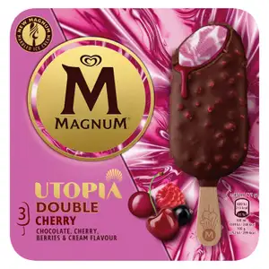 Utopia Double Cherry Ice Cream - Magnum