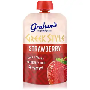 Starwberry Greek Style Yogurt - Graham's