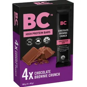 Chocolate Brownie Crunch Protein Bars - BC Snacks
