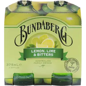 Lemon Lime & Bitters Bottle Pack - Bundaberg