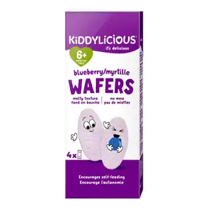 Blueberry Wafers from 6 Months - Kiddylicious