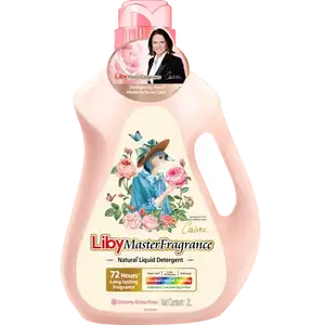 Dreamy Grasses Rose Laundry Liquid Detergent - Liby
