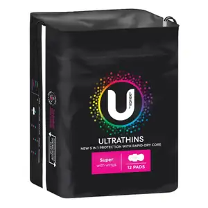 Super with Wings Ultrathins - Kotex