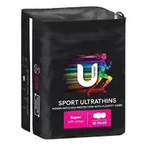 Super with Wings Sport Ultrathins - Kotex
