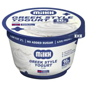 Plain Greek Style Yogurt - MilKH Foods