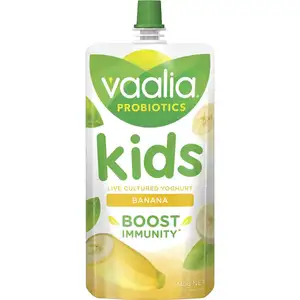 Kids Banana Probiotics Yogurt - Vaalia