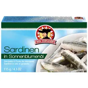 Sardines in Sunflower Oil - Don Fernando
