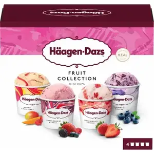 Fruit Collection Mini Cups Ice Cream - Häagen-Dazs