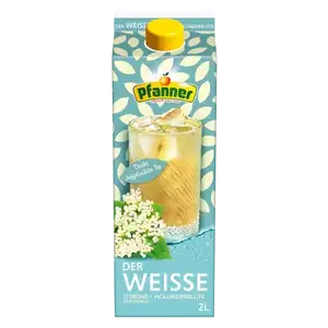 White Tea Lemon & Elderflower - Pfanner