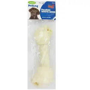 Rawhide White Bones Size L - Pet King