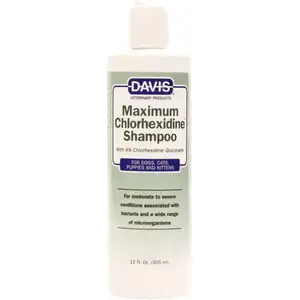 Maximum Chlorhexidine Shampoo - Davis Veterinary