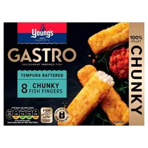 Gastro Tempura Battered Chunky Fish Finger - Young's