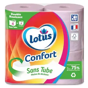Comfort Tube-Free Toilet Paper - Lotus Paper