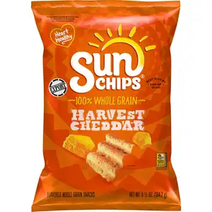 Harvest Cheddar Flavored Whole Grain Snacks - SunChips