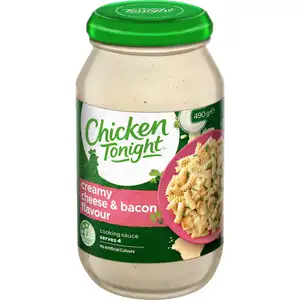 Creamy Cheese & Bacon Sauce - Chicken Tonight
