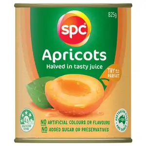 Apricots Halved in Tasty Juice - SPC