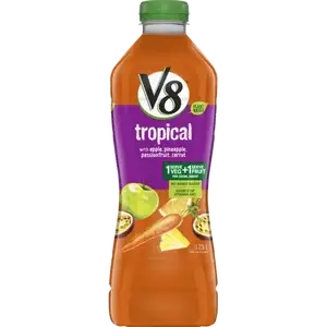 Tropical Fruit & Veggie Juice No Added Sugar - V8