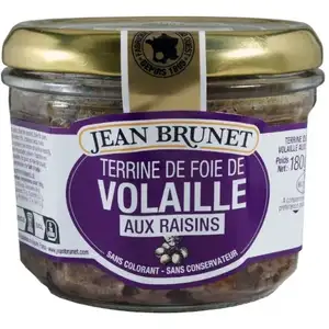 Chicken Liver Terrine with Raisins - Jean Brunet