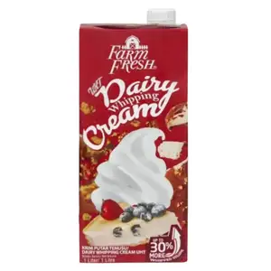 UHT Dairy Whipping Cream - Farm Fresh