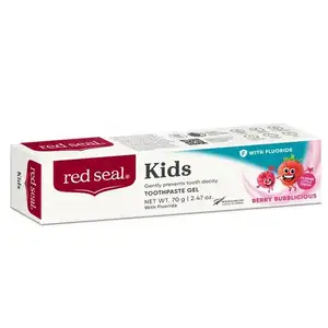 Berry Bubbilicious Kids Toothpaste Gel - Red Seal
