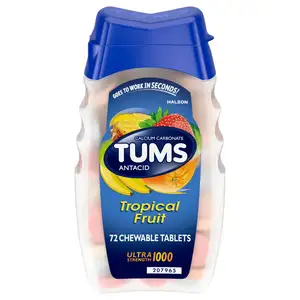 Tropical Fruit Chewable Tablets - Tums