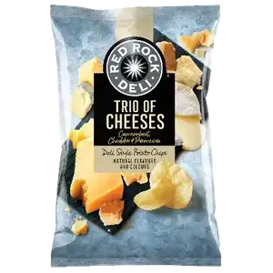 Trio of Cheeses Potato Chips - Red Rock Deli
