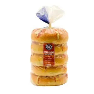 5 Pepperoni Stuffed Bagels - Cambodia Bagels