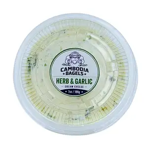 Herb & Garlic Cream Cheese - Cambodia Bagels