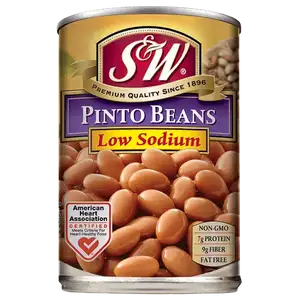 Low Sodium Pinto Beans - S&W