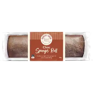 Choc Sponge Roll - Baker's Oven